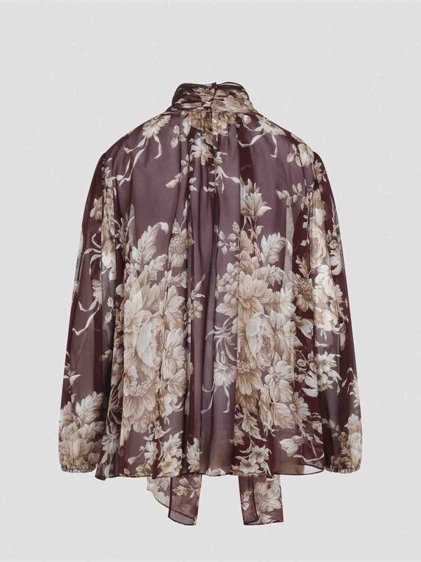 DOLCE & GABBANA: shirts online - Dolce & Gabbana Silk Shirt