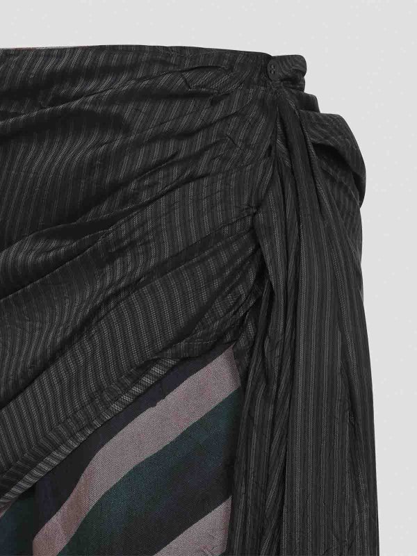 The Best Shops DRIES VAN NOTEN: Jupes midi et au genou - Jupe Midi - Multicolore