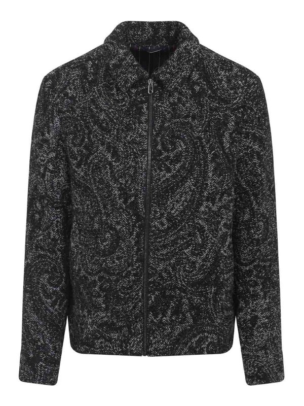 ETRO: Bomberjacken - Bomberjacke - Grau