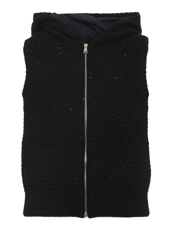 FABIANA FILIPPI: Kurze Daunenjacken - Daunenjacke - Schwarz