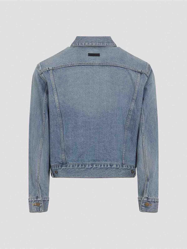 FEAR OF GOD: casual jackets online - Trucker Jacket