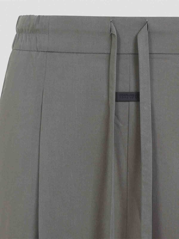 The Best Shops FEAR OF GOD: casual trousers - Drawstring Straight Pants