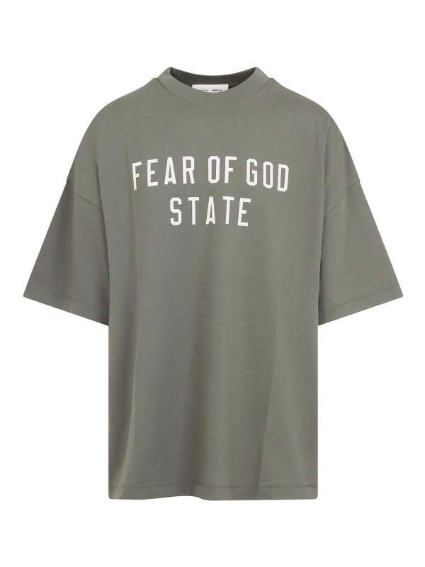 FEAR OF GOD: t-shirt - T-shirt in forma degli anni 