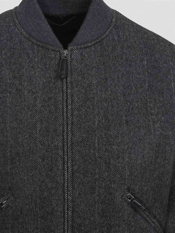 カジュアルジャケット - グレー shop online: GIORGIO ARMANI