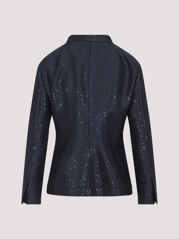 GIORGIO ARMANI: Blazer online - Blazer - Azul