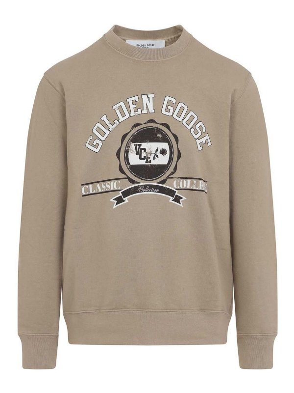 GOLDEN GOOSE: Sweatshirts & Sweaters - Cotton Sweatshirt