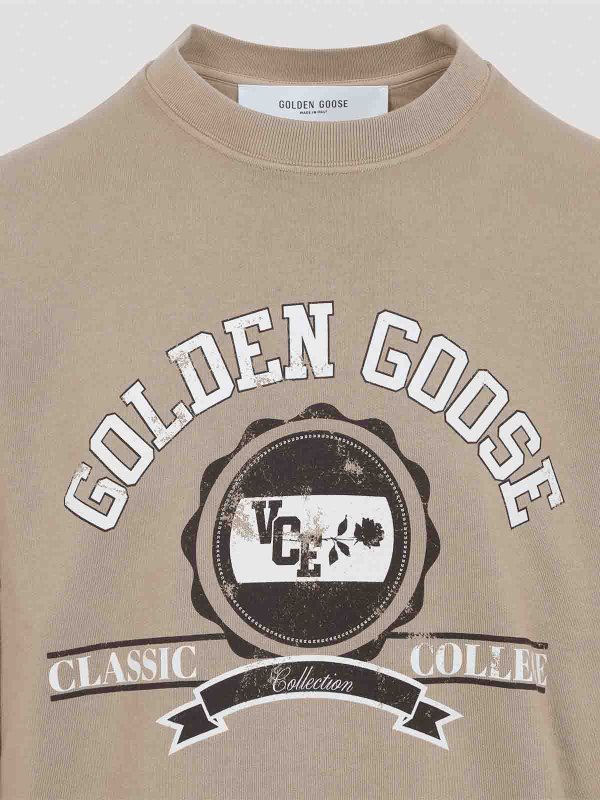 The Best Shops GOLDEN GOOSE: Sweatshirts & Sweaters - Cotton Sweatshirt
