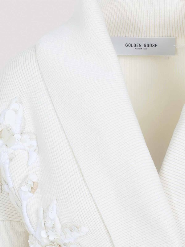 The Best Shops GOLDEN GOOSE: カーディガン - カーディガン - 白