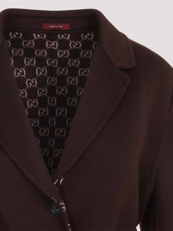 Gg Double Coat shop online: GUCCI