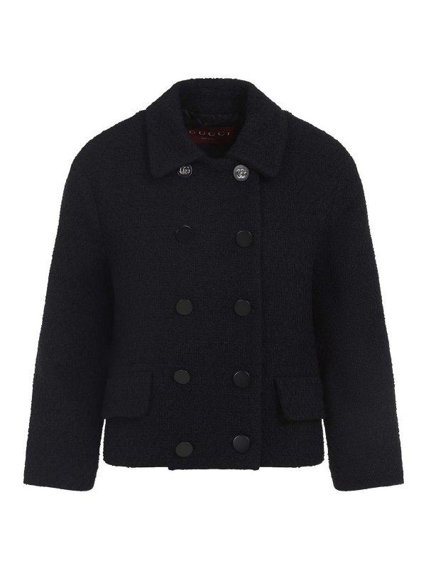 GUCCI: casual jackets - Boucle Jacket