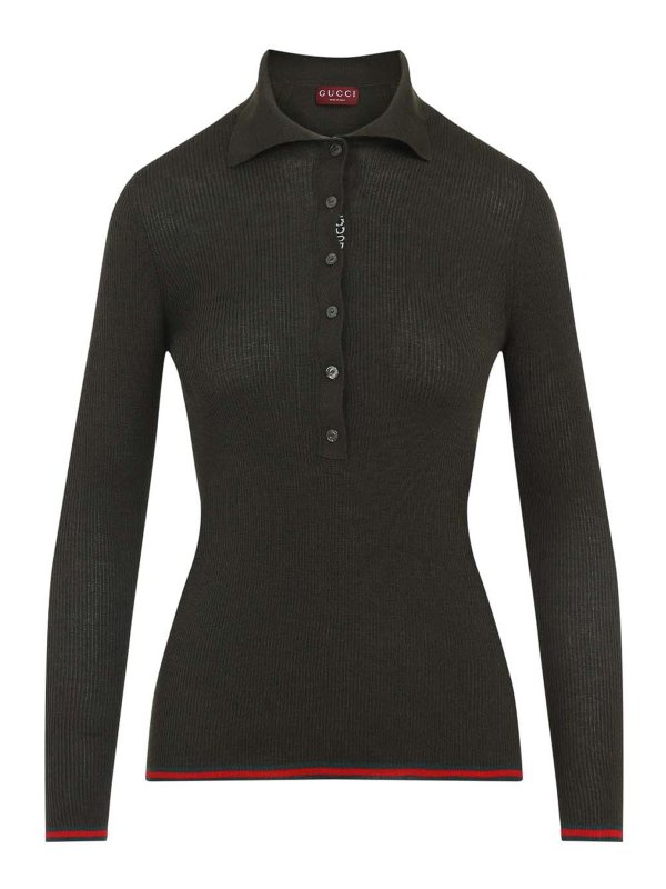 GUCCI: polo shirts - Web Polo