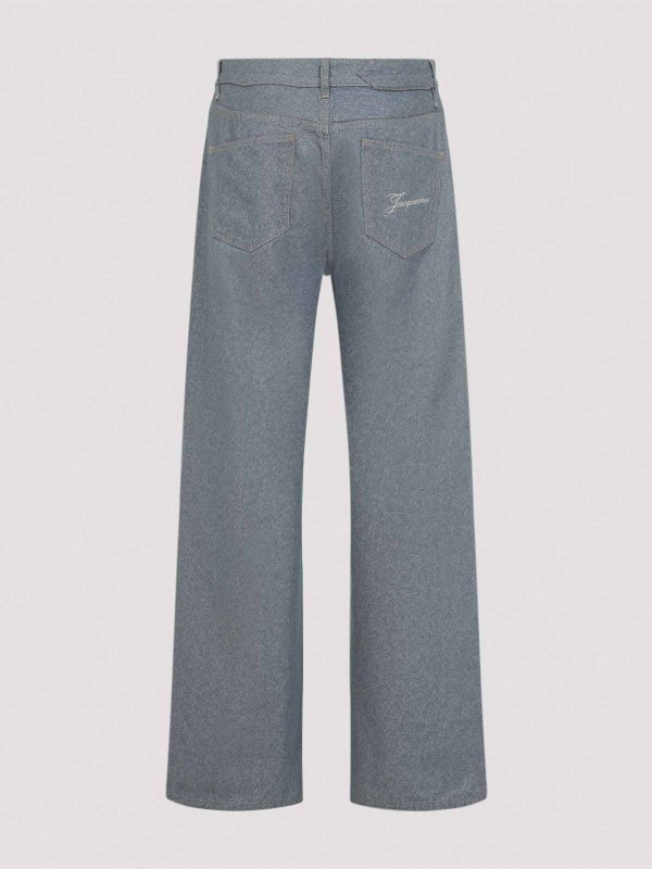 JACQUEMUS: ブーツカットジーンズ online - ブーツカットジーンズ - ブルー