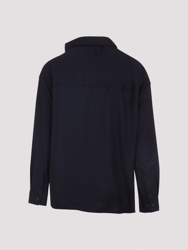 JACQUEMUS: シャツ online - シャツ - ダークブルー