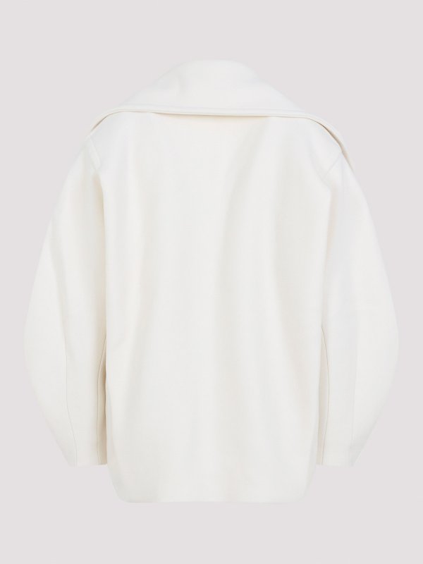 JACQUEMUS: Kurze Mäntel online - Kurzer Mantel - Creme