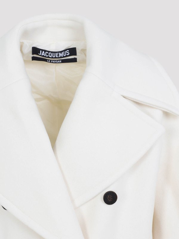 The Best Shops JACQUEMUS: Kurze Mäntel - Kurzer Mantel - Creme