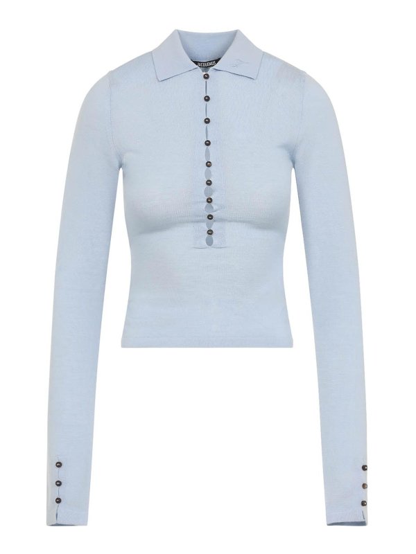 JACQUEMUS: Poloshirts - Poloshirt - Blau