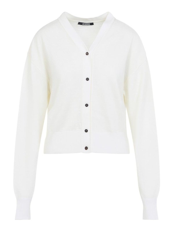 JACQUEMUS: カーディガン - カーディガン - クリーム
