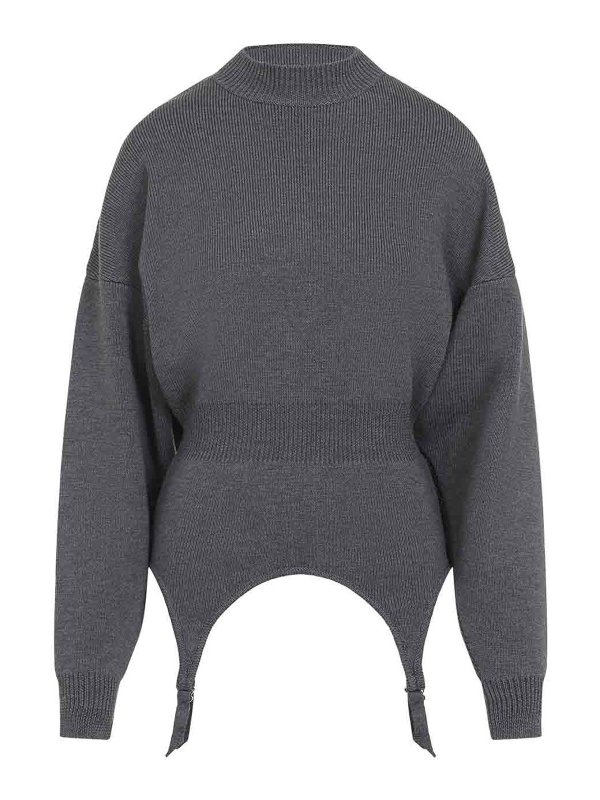 JEAN PAUL GAULTIER: クルーネック - クルーネック - グレー