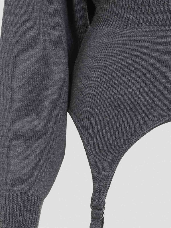 クルーネック - グレー shop online: JEAN PAUL GAULTIER