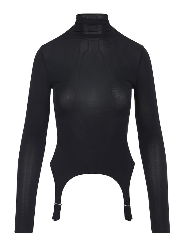 JEAN PAUL GAULTIER: Tops & Tank tops - Lingerie Garter Top