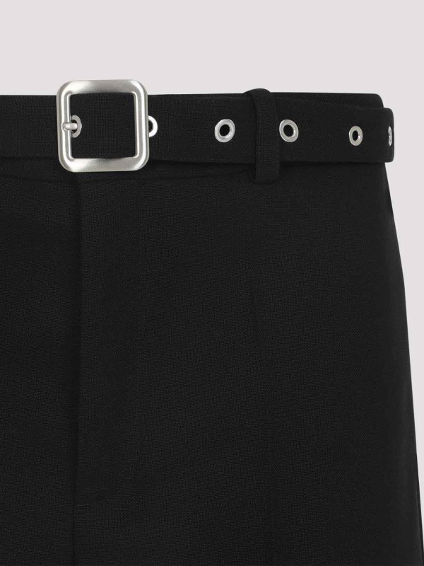 The Best Shops JIL SANDER: カジュアルトラウザー - カジュアルパンツ - 黒