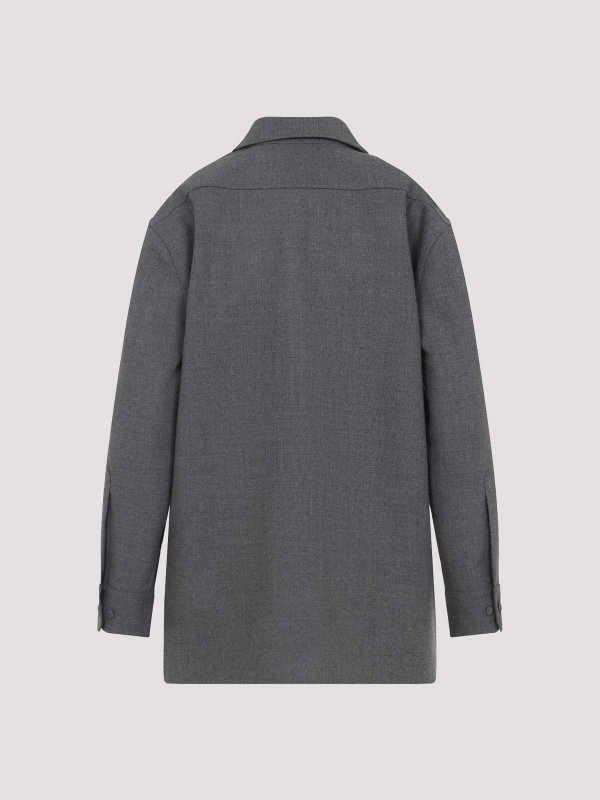 JIL SANDER: Hemden online - Hemd - Grau