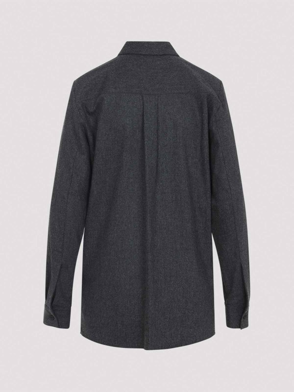 KHAITE: シャツ online - シャツ - ダークブルー