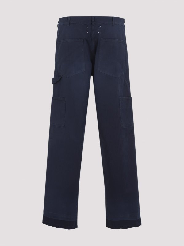 Maison Margiela: Jeans évasés online - Jean Bootcut - Bleu Foncé