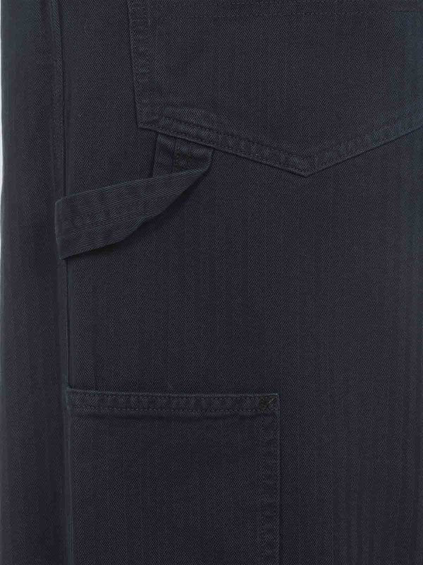 The Best Shops Maison Margiela: Jeans évasés - Jean Bootcut - Bleu Foncé