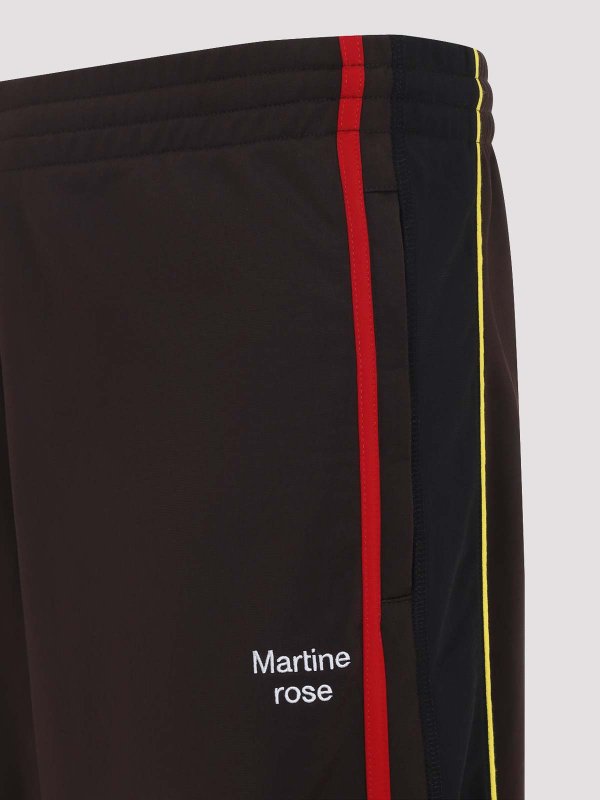 The Best Shops MARTINE ROSE: スウェットパンツ - トラックスーツ ボトムス - 黒