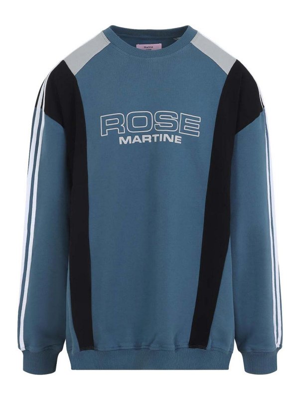 MARTINE ROSE: Sweatshirts & Sweaters - Panelled Sweatshirt