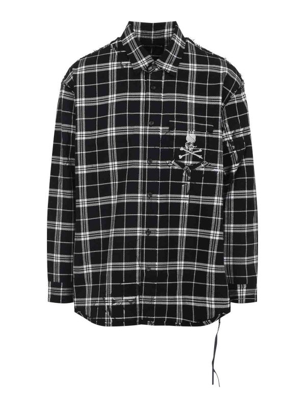 MASTERMIND WORLD: シャツ - シャツ - 黒
