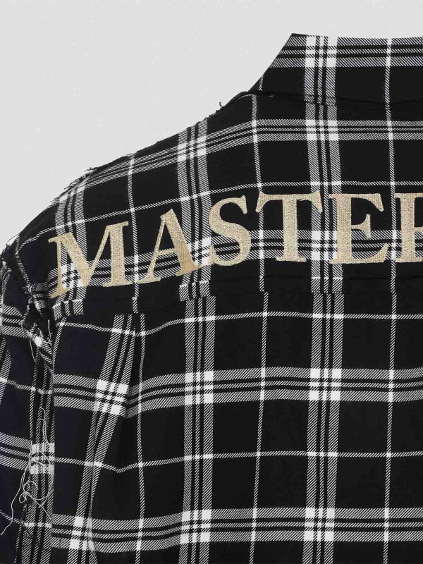 シャツ - 黒 shop online: MASTERMIND WORLD