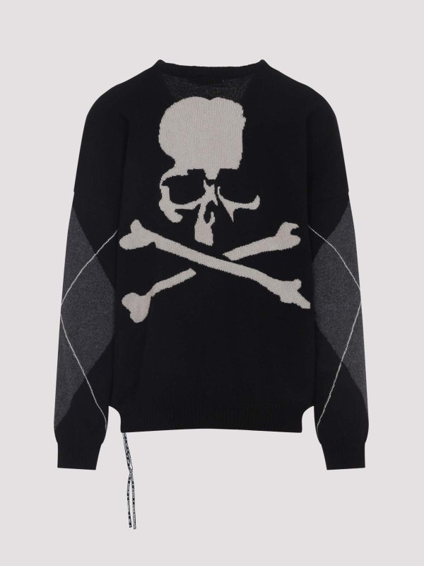 MASTERMIND WORLD: cardigans online - Argyle Cardigan