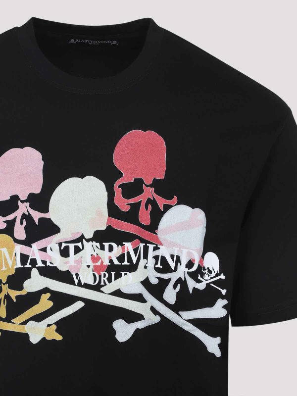 The Best Shops MASTERMIND WORLD: t-shirts - Multi Skull Short Sleeves Tee