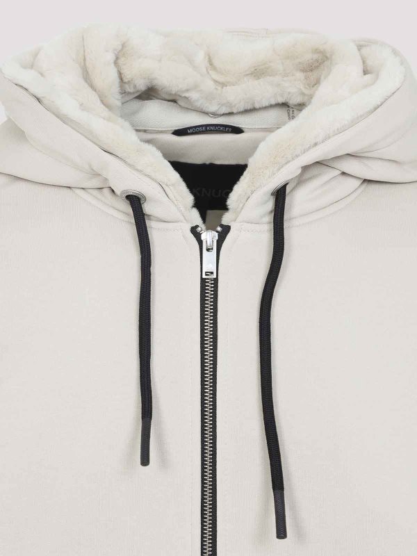Sweat-Shirts - Blanc shop online: MOOSE KNUCKLES