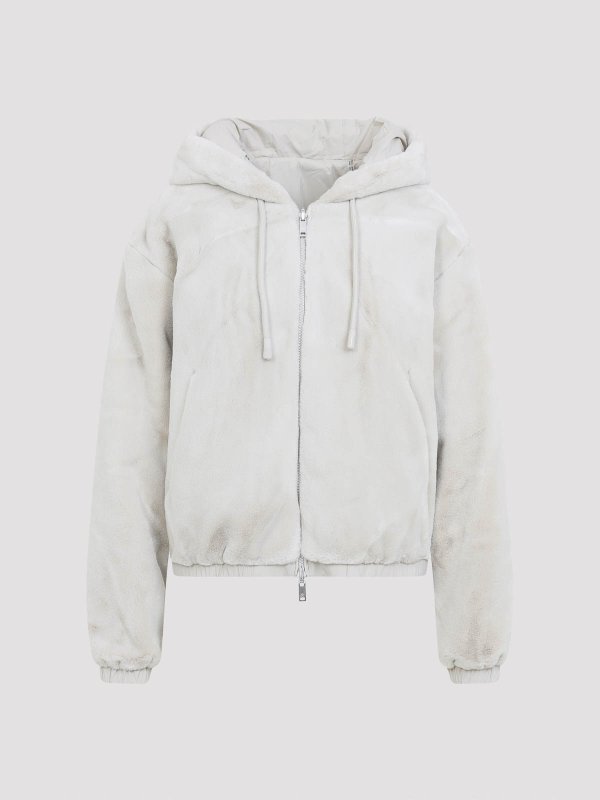 The Best Shops MOOSE KNUCKLES: カジュアルジャケット - カジュアルジャケット - 白