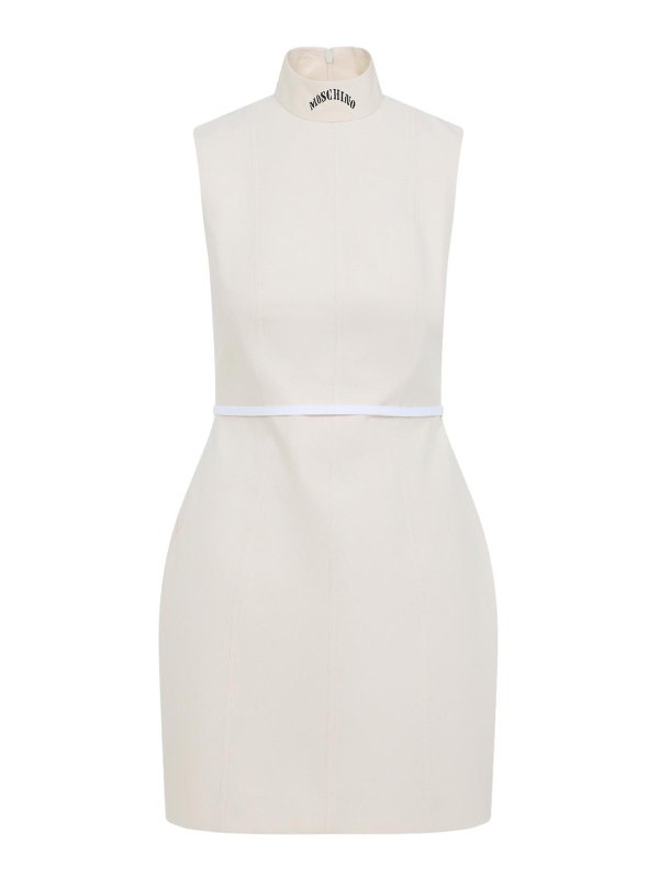 MOSCHINO: short dresses - Cotton Mini Dress