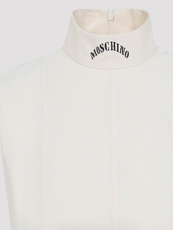 Cotton Mini Dress shop online: MOSCHINO