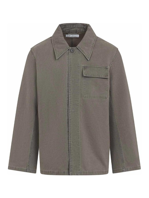 OUR LEGACY: Casualjacken - Casualjacke - Grün