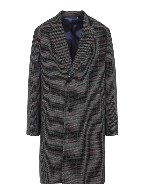 PAUL SMITH: trench coats - Wool Overcoat
