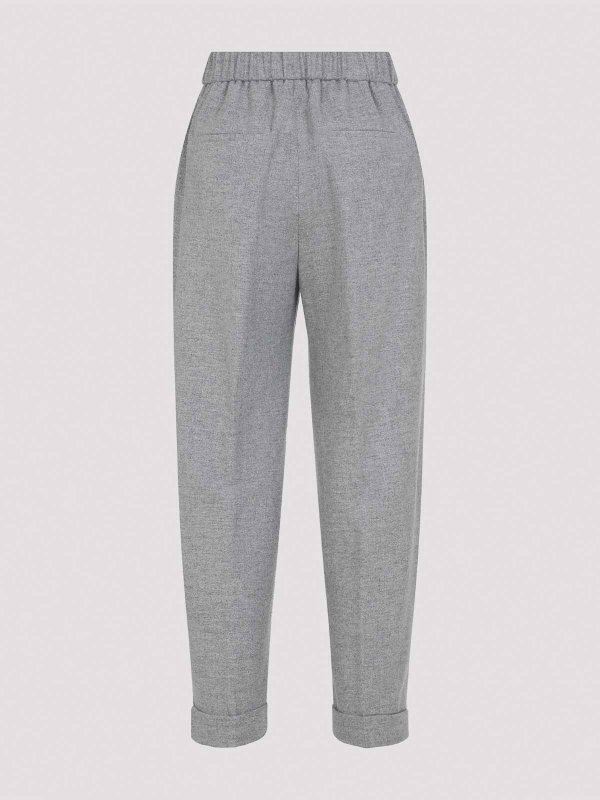 PESERICO: カジュアルトラウザー online - カジュアルパンツ - グレー