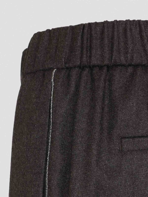 The Best Shops PESERICO: カジュアルトラウザー - カジュアルパンツ - ブラウン