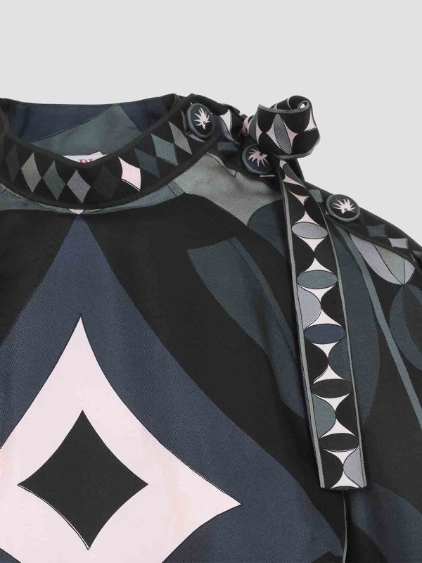 Kurzes Kleid - Schwarz shop online: EMILIO PUCCI