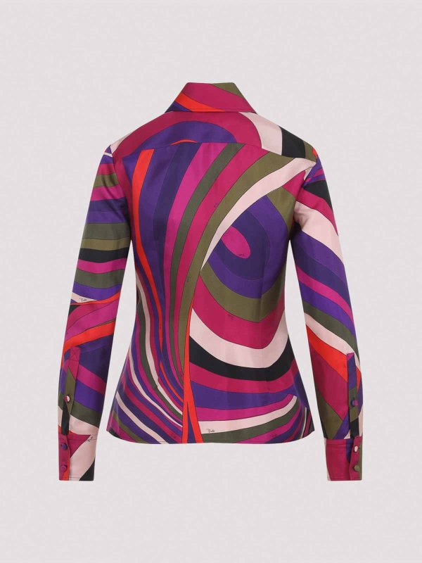 EMILIO PUCCI: shirts online - Silk Shirt