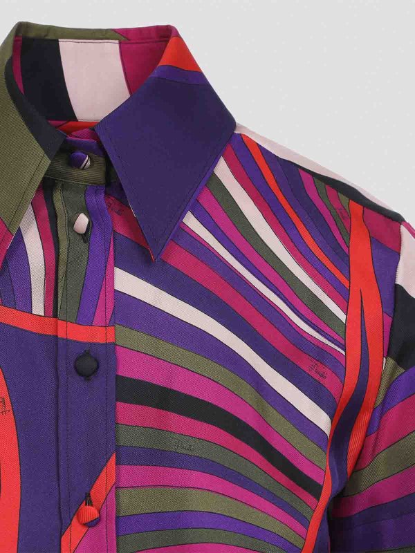 Silk Shirt shop online: EMILIO PUCCI