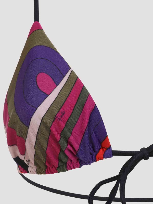 The Best Shops EMILIO PUCCI: bikinis - Polyamide Bra Bikini
