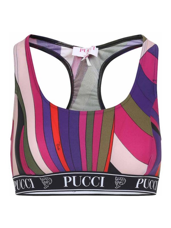 EMILIO PUCCI: Tops & Tank tops - Polyamide Top