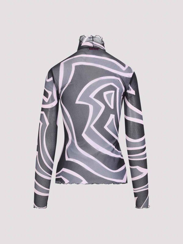 EMILIO PUCCI: T-shirts online - T-Shirt - Schwarz
