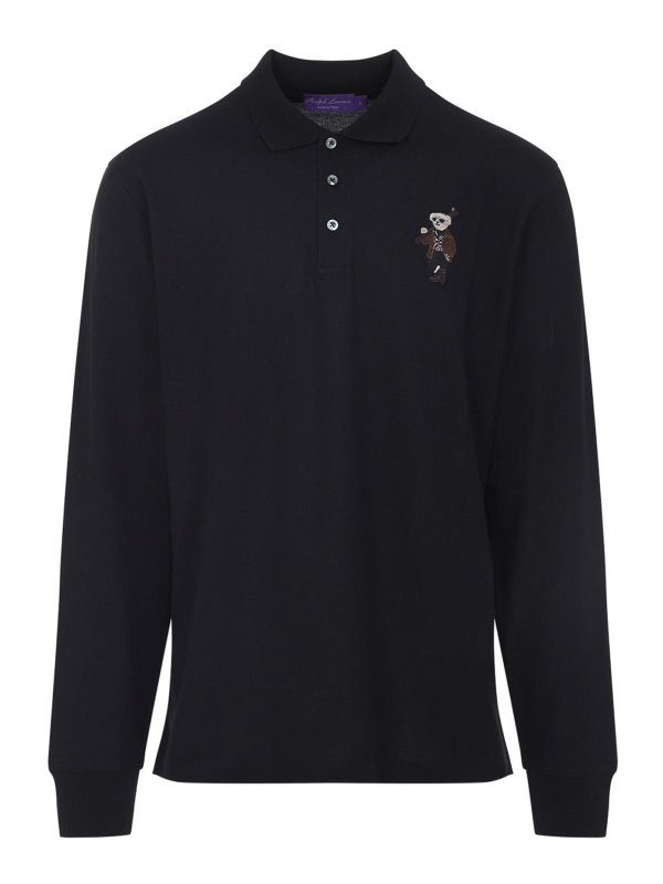 RALPH LAUREN: cardigans - Bear Long Sleeve Cardigan